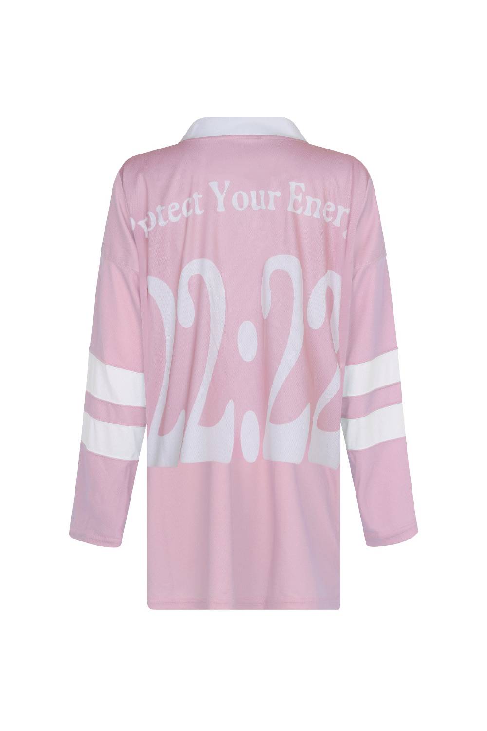 Not After Ten 22:22 HOCKEY TEE PINK Nuovo