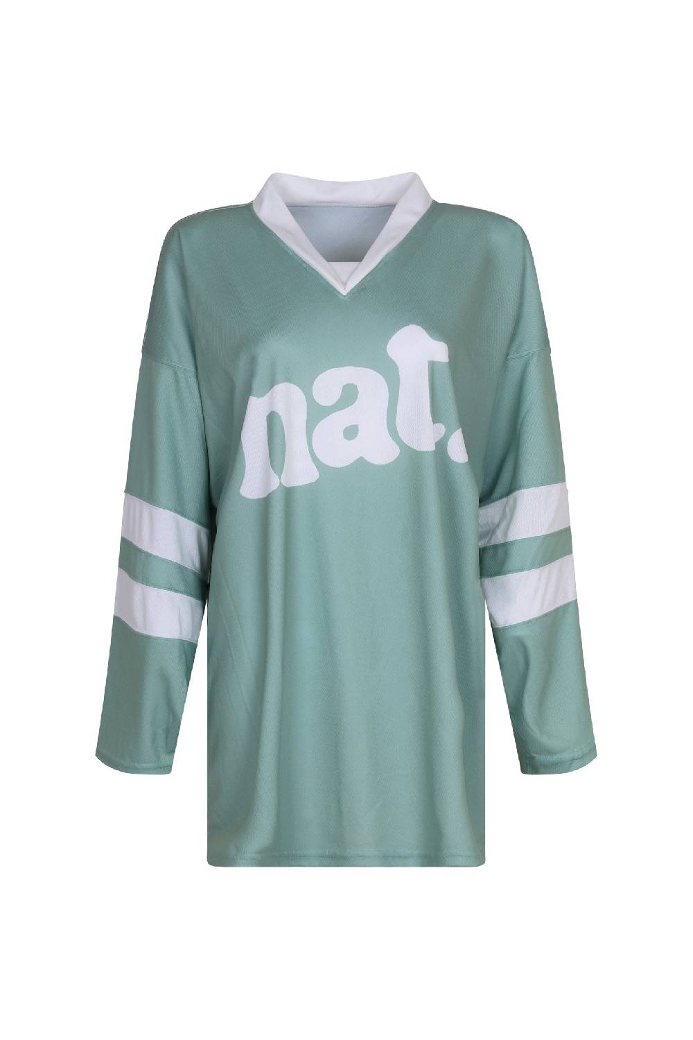 Not After Ten 999 HOCKEY TEE MINT GREEN Qualità