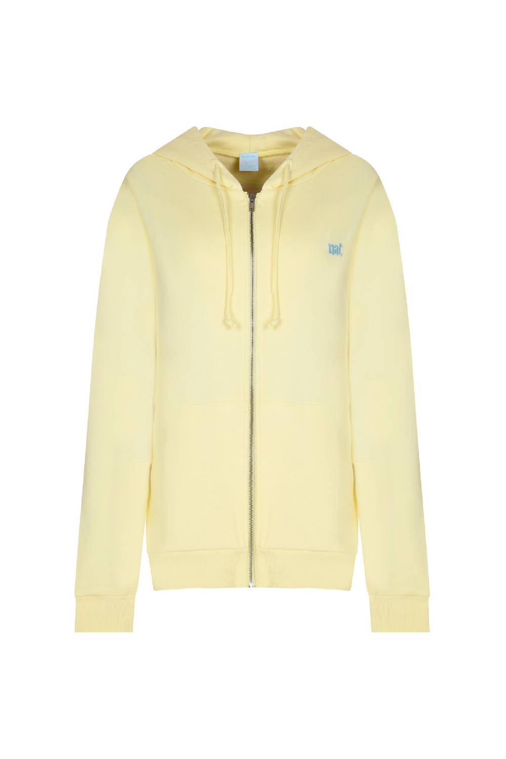 Not After Ten HOODIE ZIP NAT SS PASTEL YELLOW Qualità Garantita
