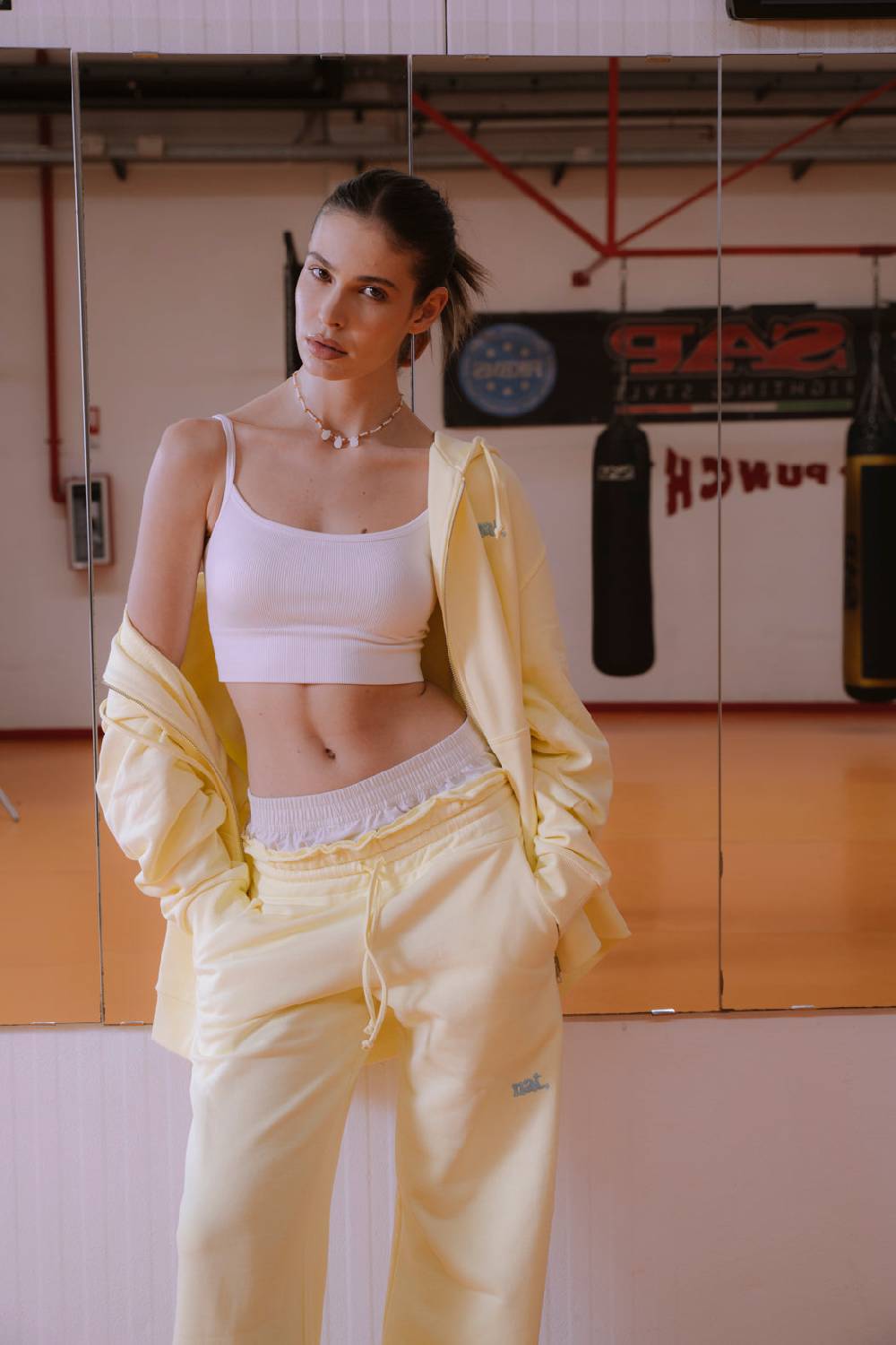 Not After Ten PANTA BOXER SS PASTEL YELLOW Negozi Online