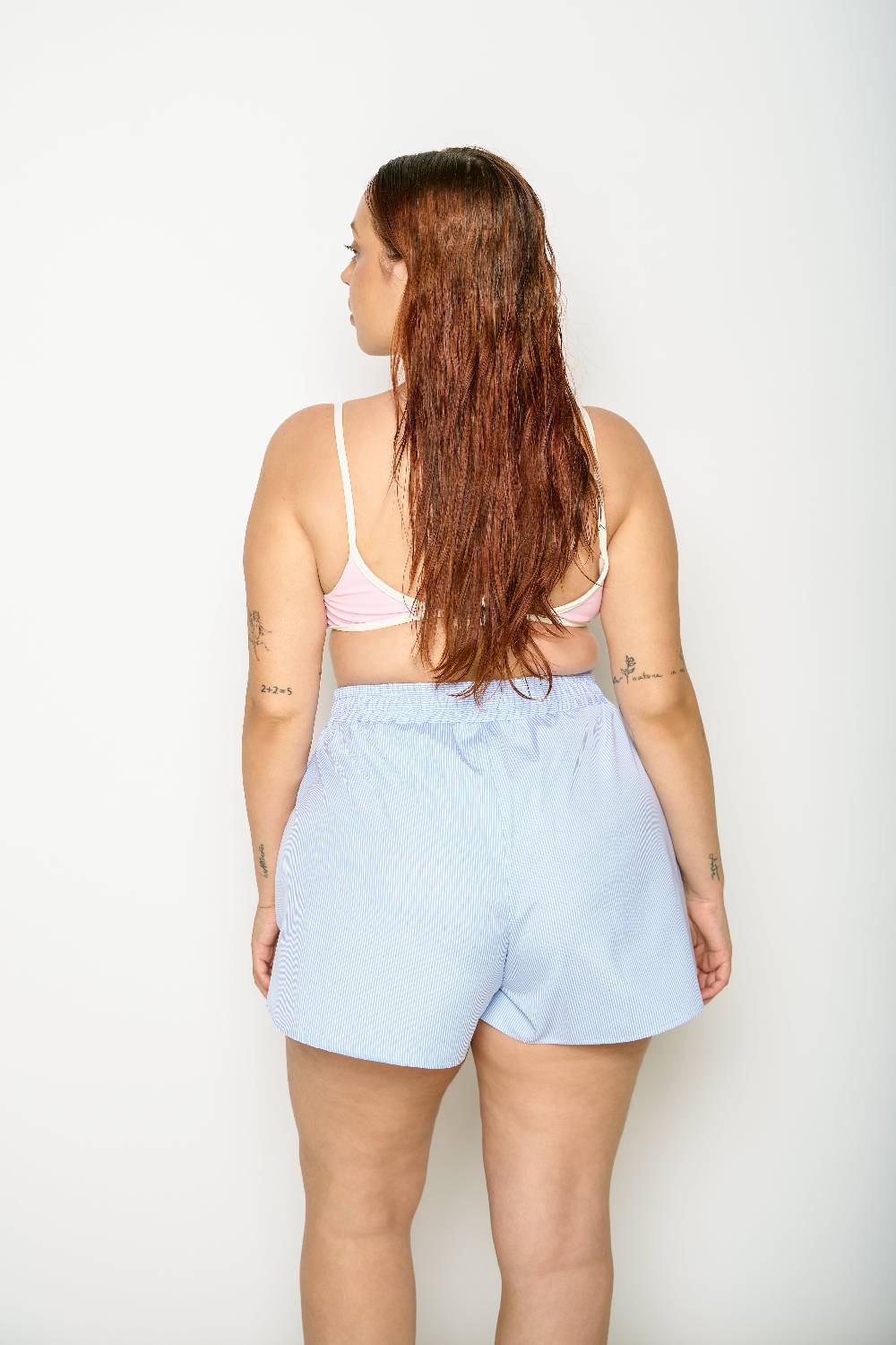 Not After Ten "NAT" STRIPED SHORTS Offerta