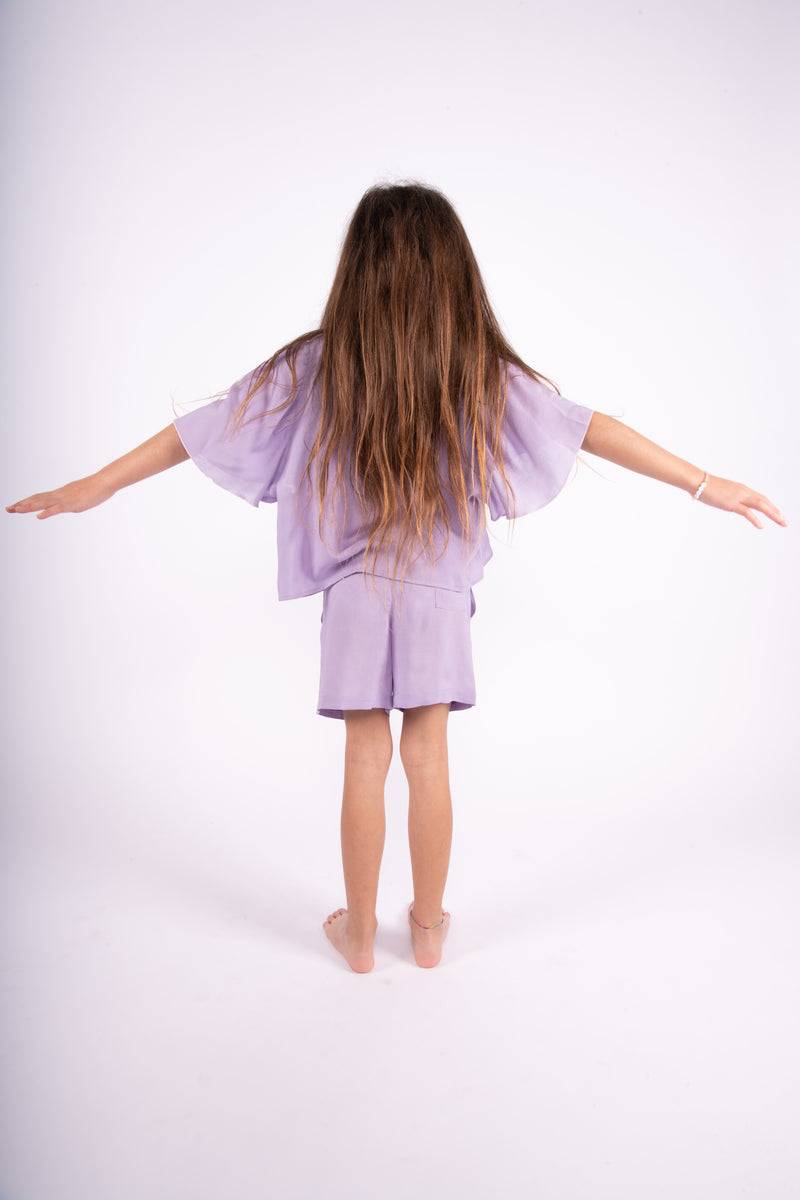 Olive E Miele SHORTS PAULA LILAC
