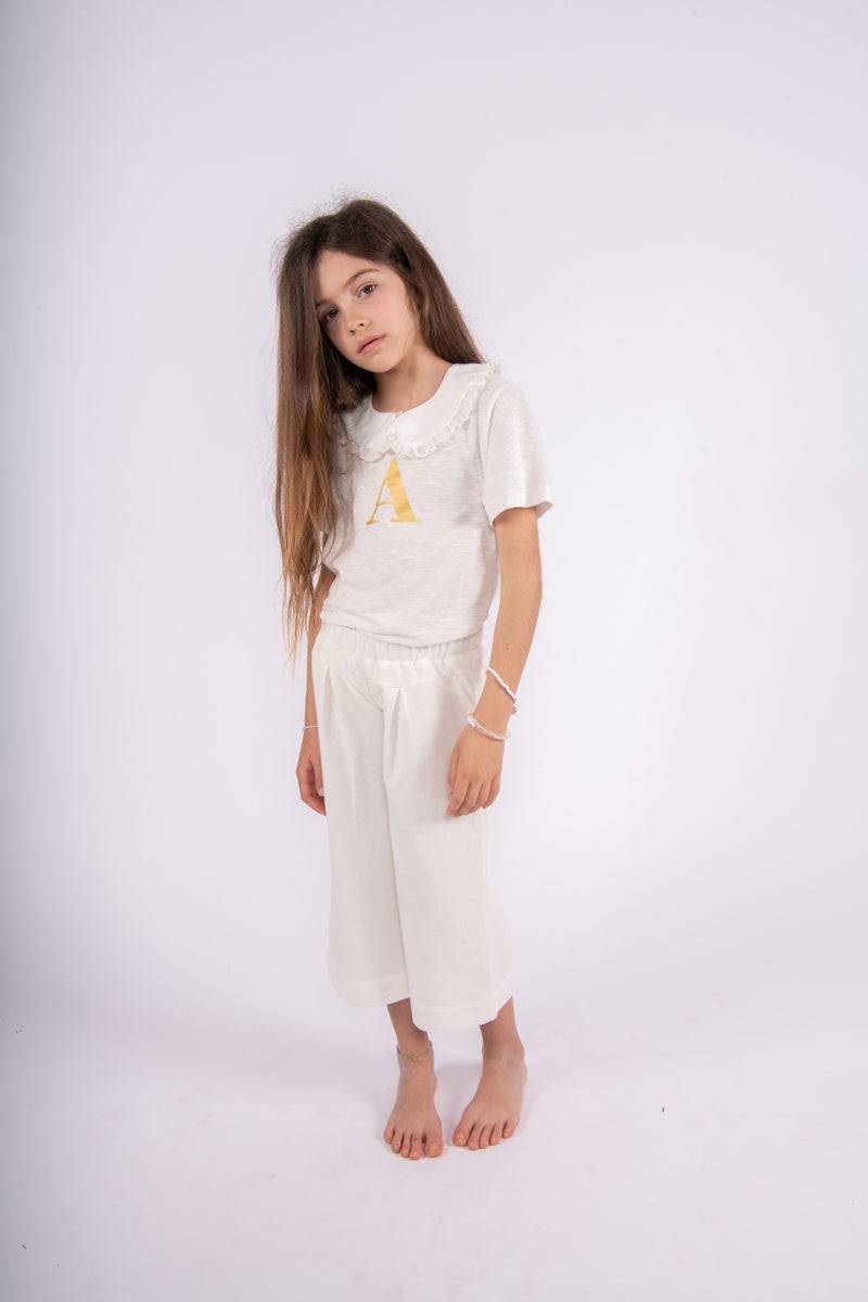 Olive E Miele T-SHIRT LETTER Online