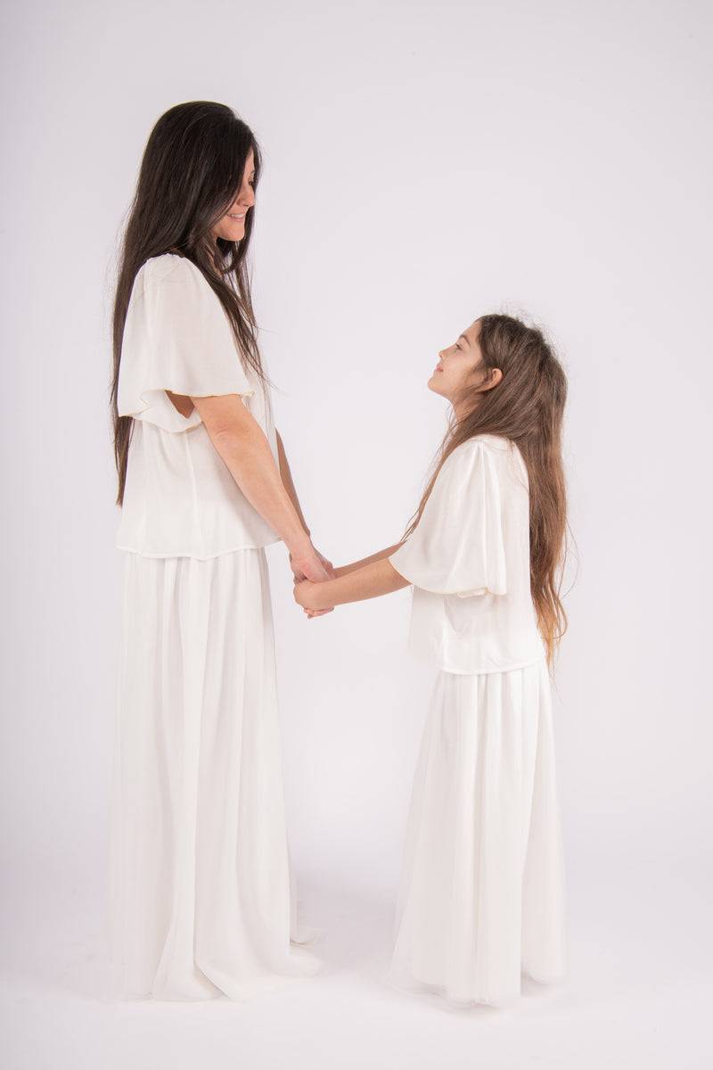 Olive E Miele GONNA MERRY WHITE Italy