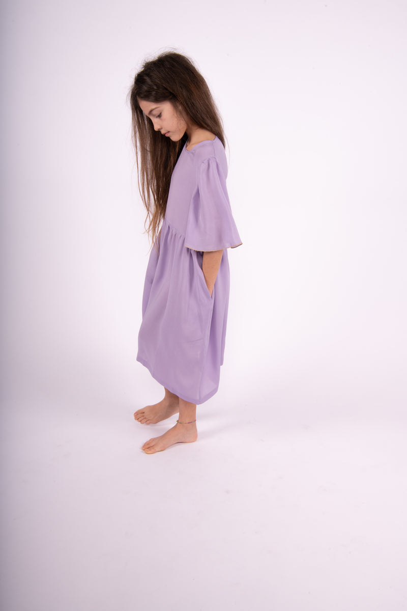 Olive E Miele MiniMe abito Dorothea lilac Spedizione Gratuita