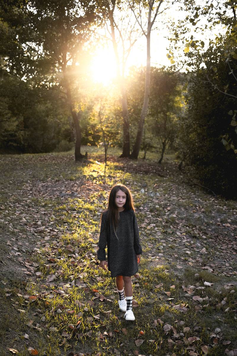 Olive E Miele ABITO CAROL LUREX Italia