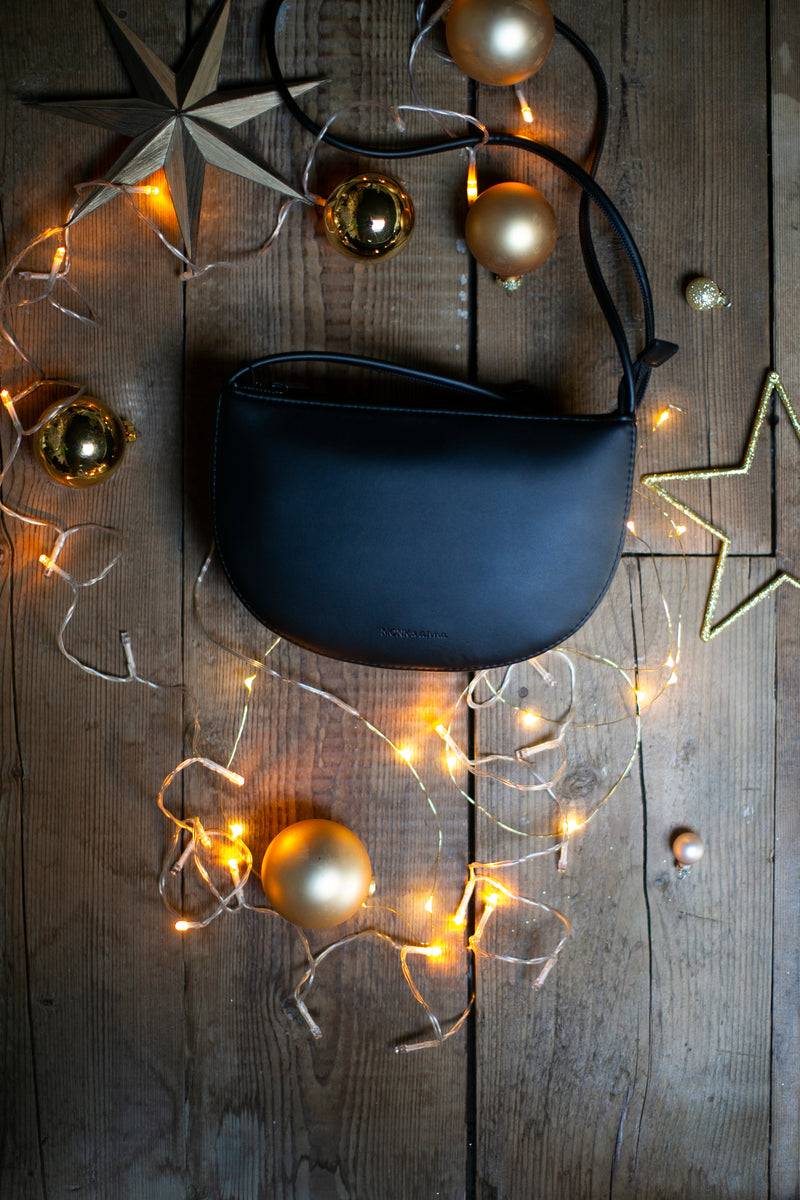 Olive E Miele HALF MOON BAG NERO Qualità Garantita