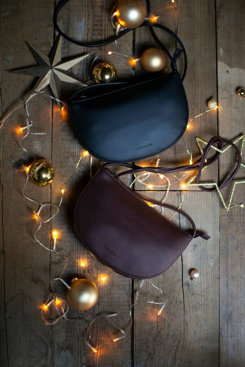Olive E Miele HALF MOON BAG MOGANO Negozi Online