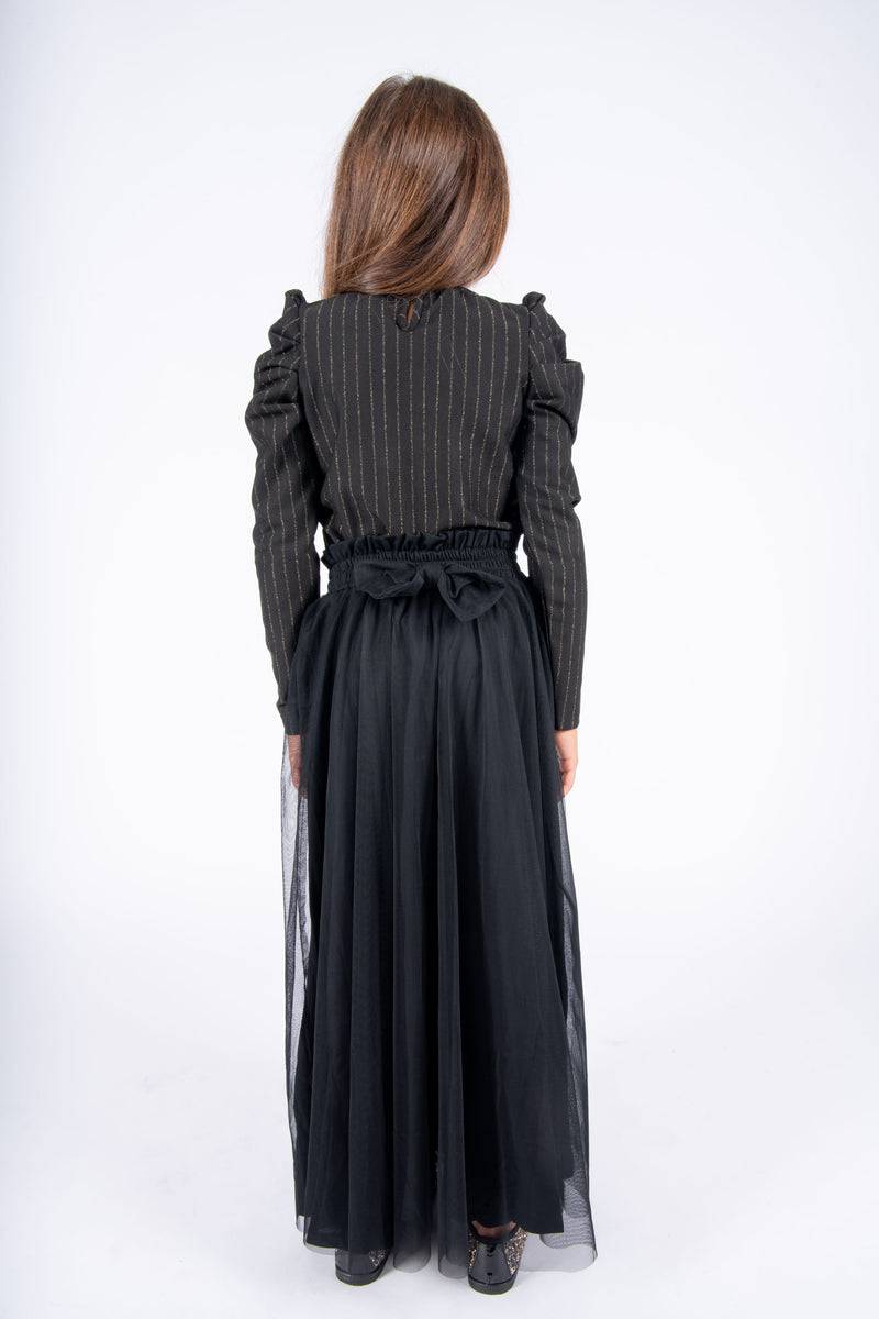 Olive E Miele GONNA LIZZIE TULLE NERO Promozione Limitata