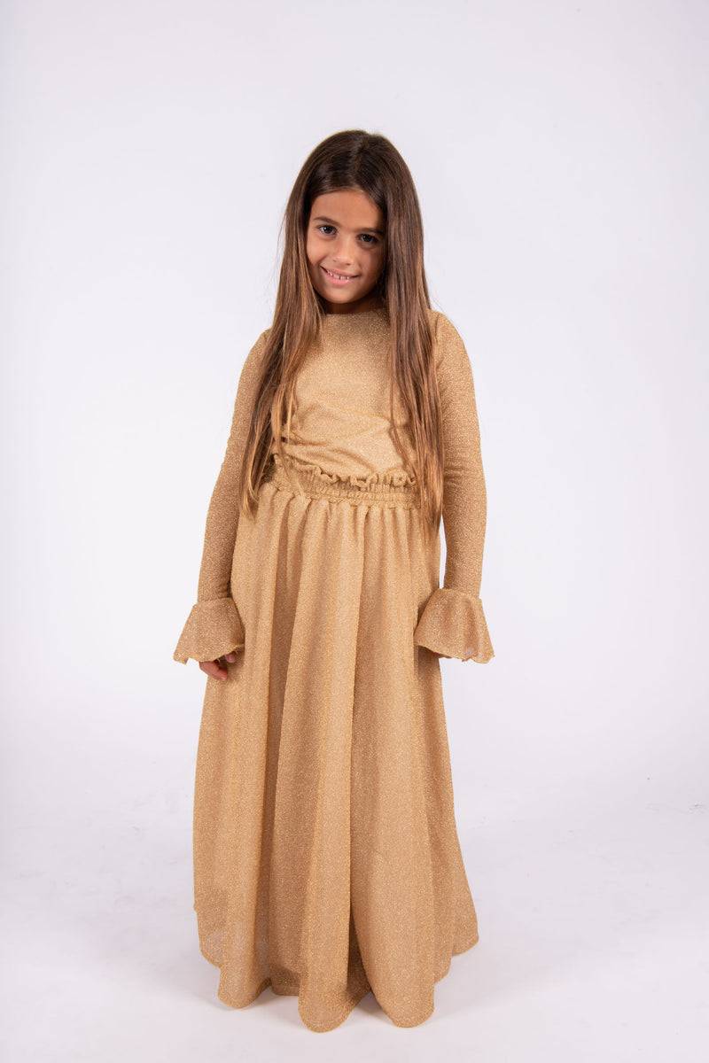 Olive E Miele GONNA LIZZIE LUREX Fino Al -60%