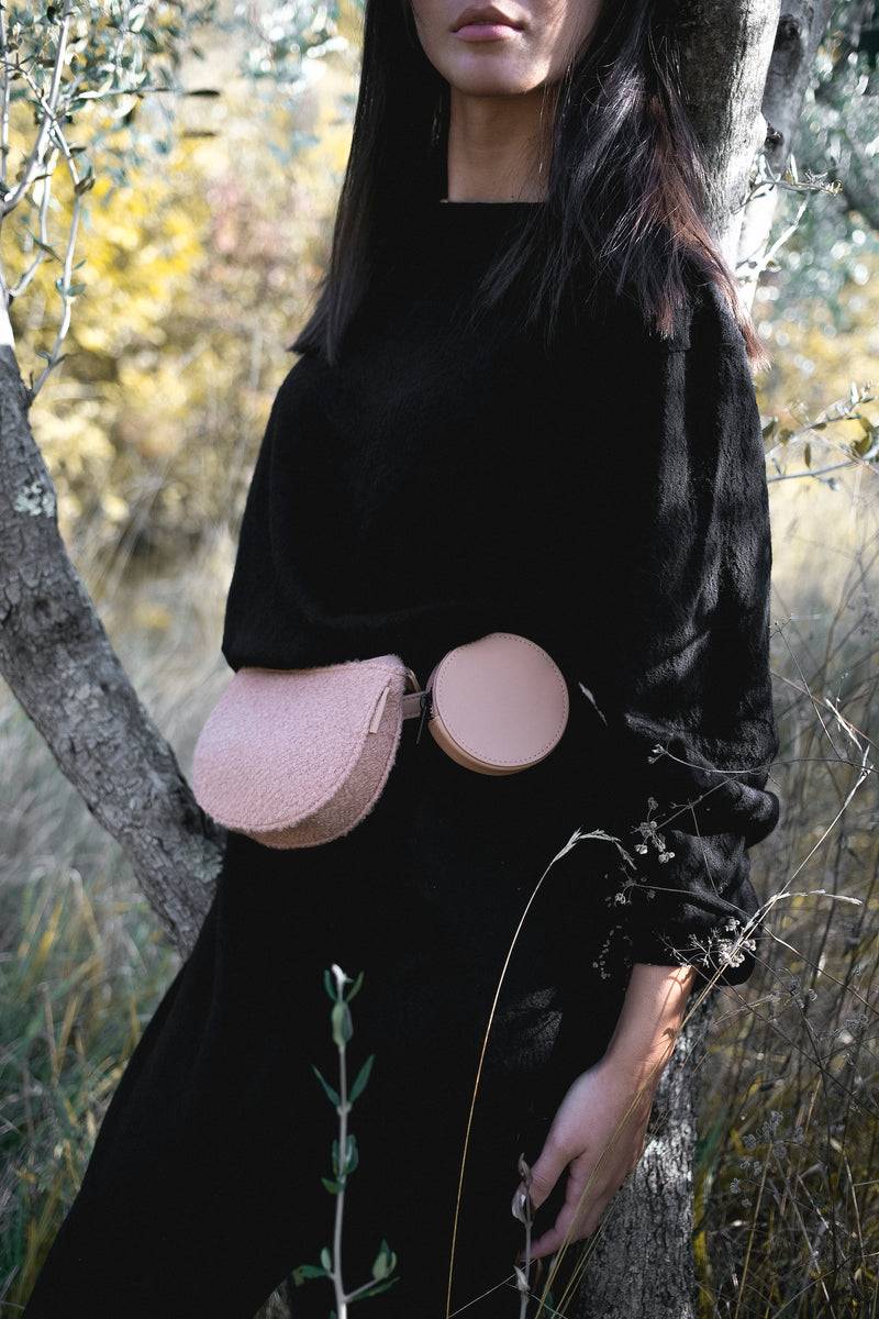 Olive E Miele MAGLIA AVALON NERO WOOL Moda
