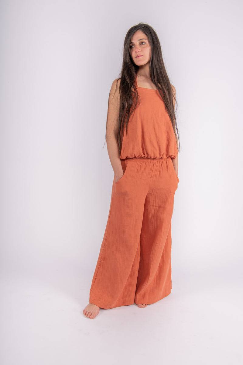 Olive E Miele PANTALONE MOLLIE ARGILLA Outlet
