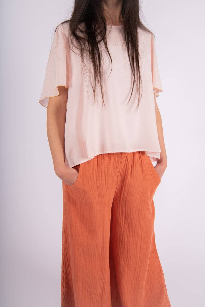 Olive E Miele PANTALONE MOLLIE ARGILLA Outlet