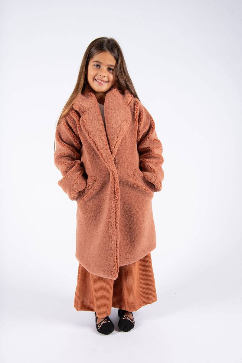 Olive E Miele CAPPOTTO PEGGY MATTONE 2025
