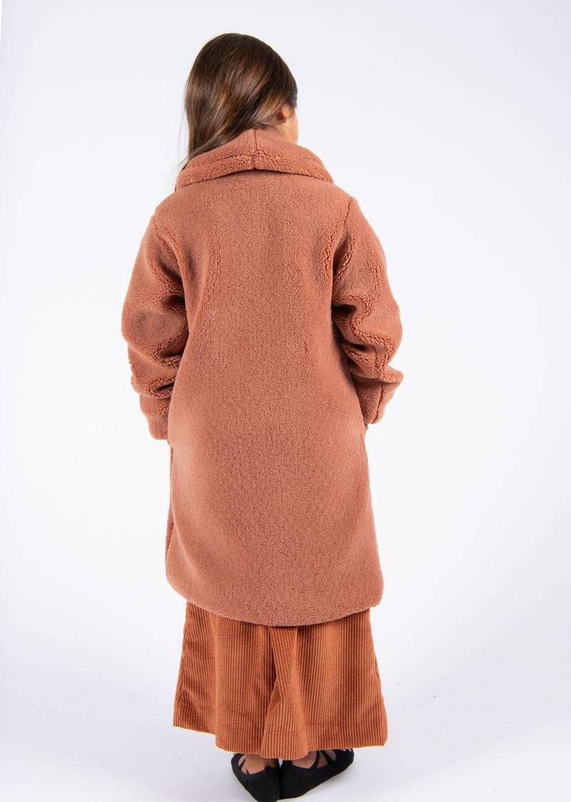 Olive E Miele CAPPOTTO PEGGY MATTONE 2025