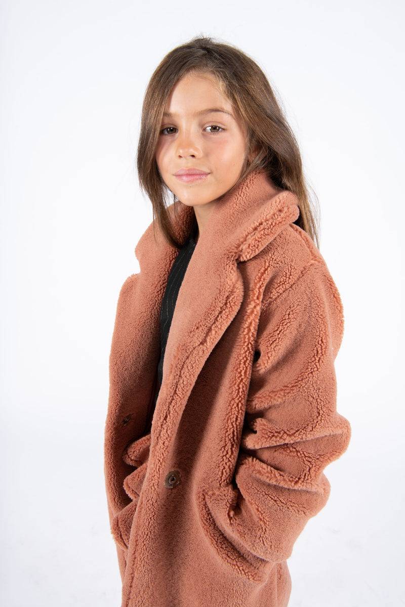 Olive E Miele CAPPOTTO PEGGY MATTONE 2025