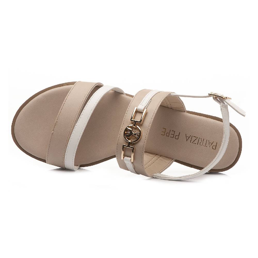 Patrizia Pepe Sandali Cipria Bianco PJ236-21 Online