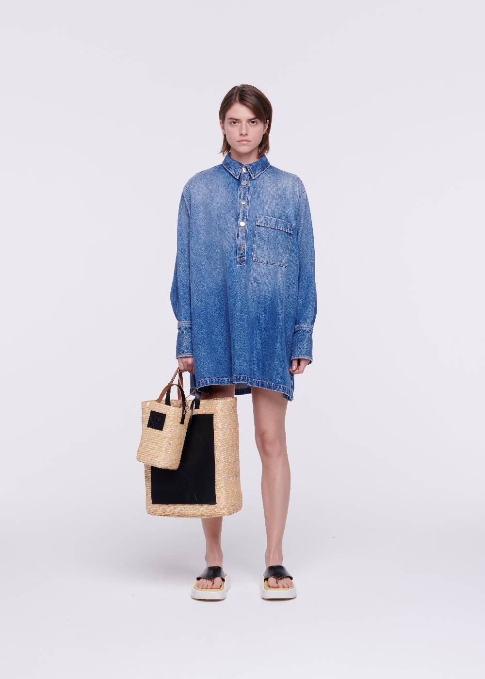 ﻿Plan C CAMICIA IN DENIM 2025