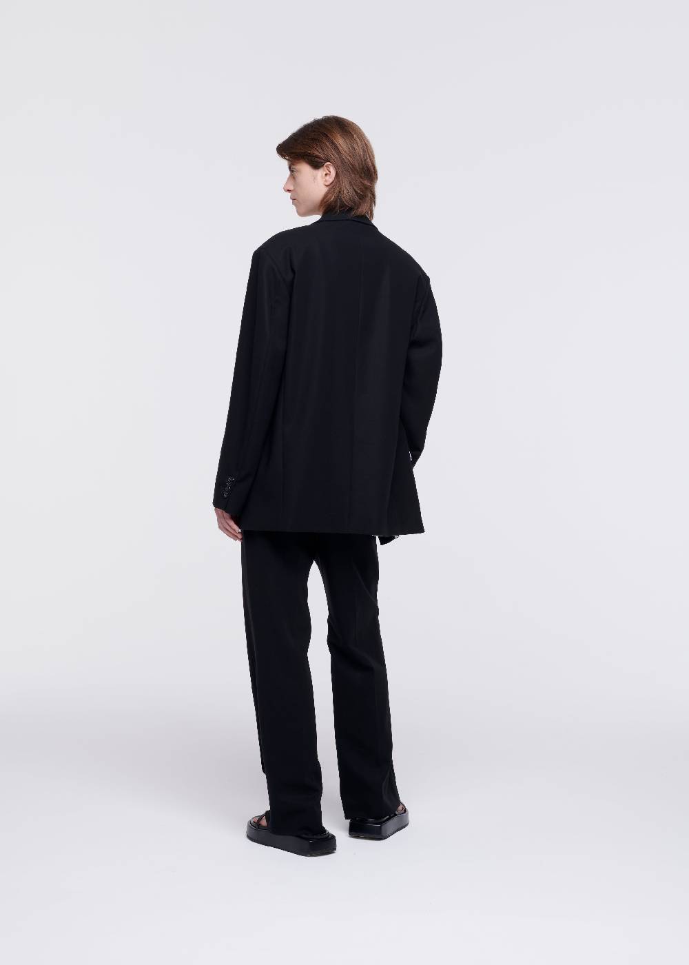 Plan C BLAZER DOPPIOPETTO IN CRÊPE DI COTONE Nuovo