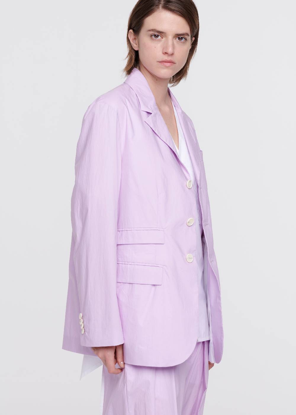 Plan C BLAZER LILLA IN COTONE Negozi Online