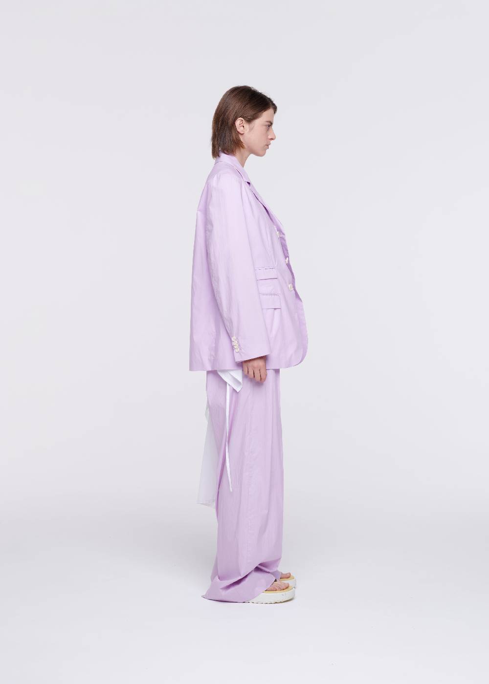 Plan C BLAZER LILLA IN COTONE Negozi Online