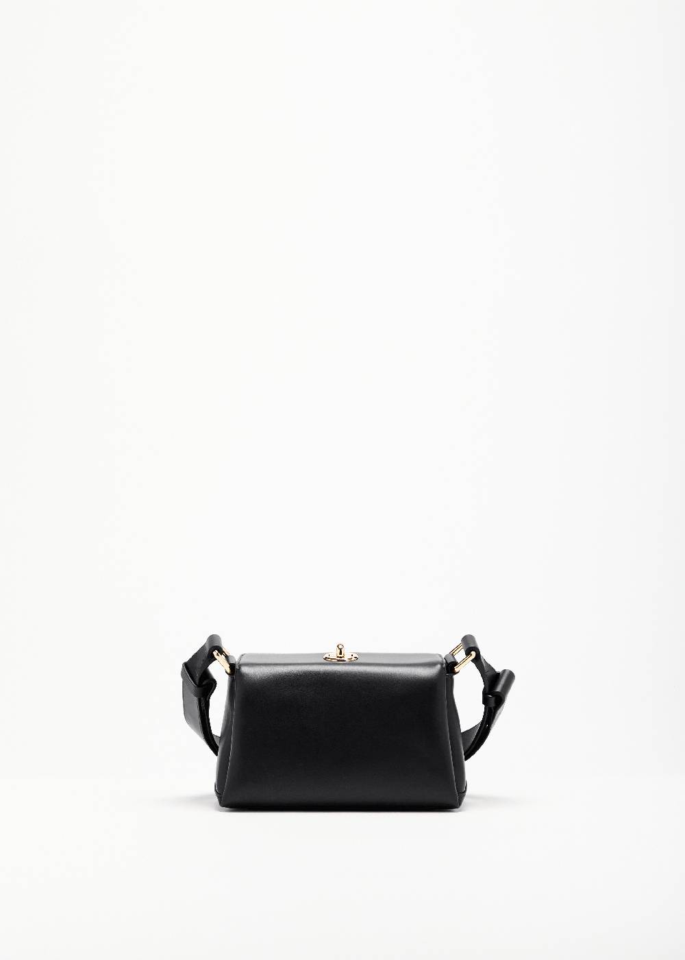 Plan C BORSA MINI FOLDED NERA Vendita Calda