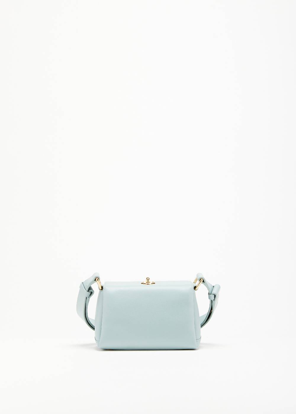 Plan C BORSA MINI FOLDED CELESTE Saldi Di Fabbrica