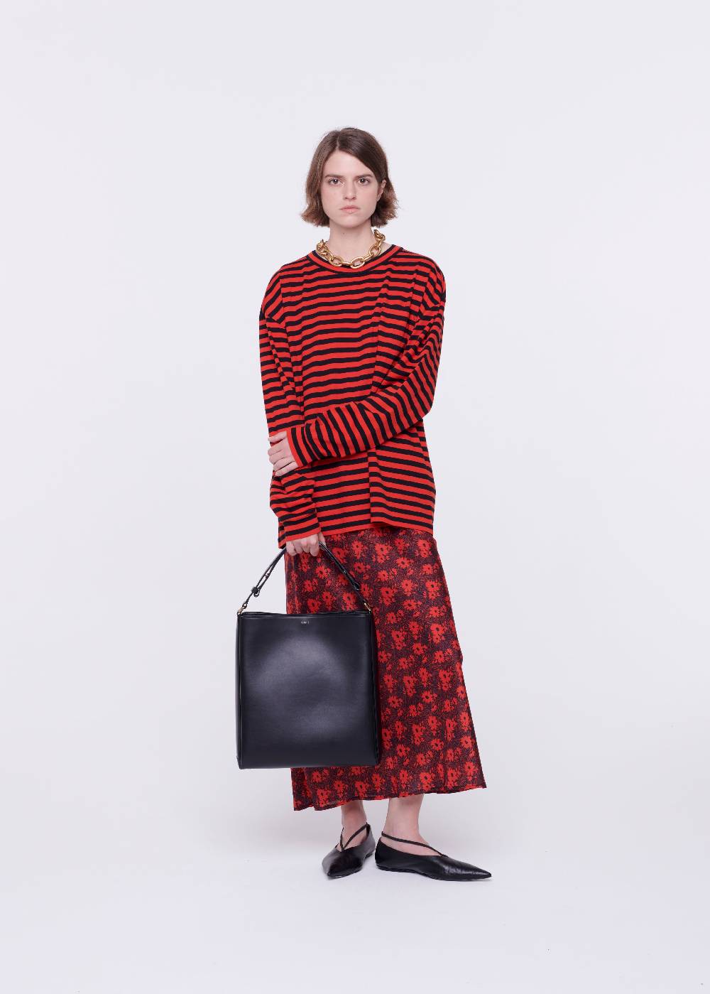 Plan C BORSA TOTE FOLDED NERA Fino Al -60%