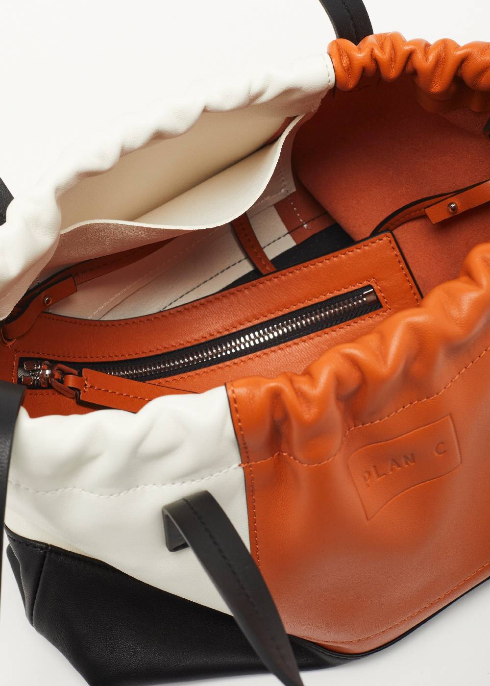 Plan C BORSA PICCOLA IN PELLE CON COULISSE Shopping Online