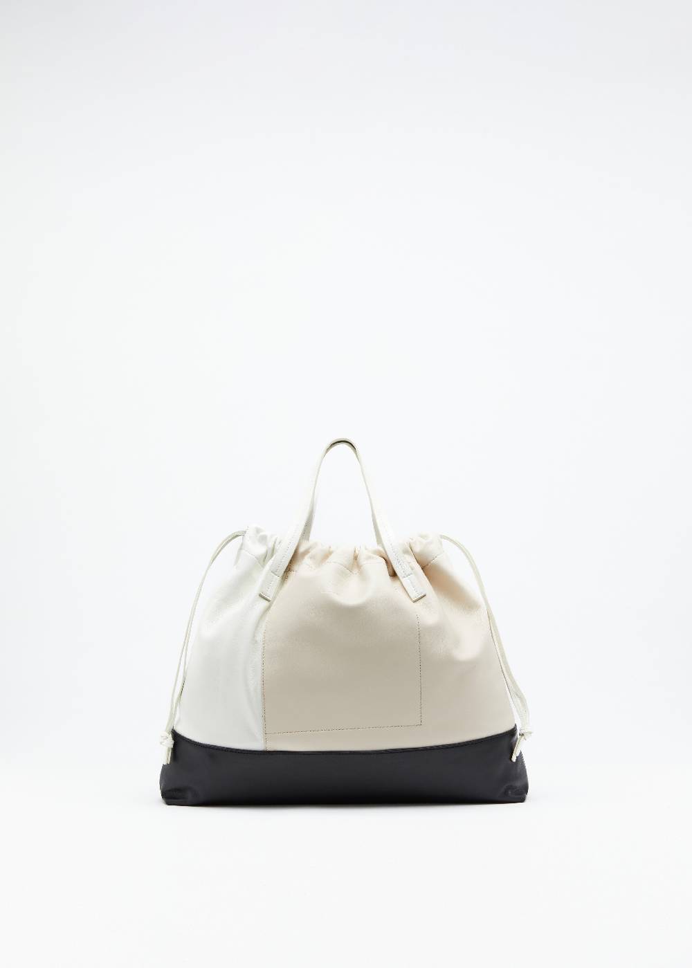 Plan C BORSA CON COULISSE IN NAPPA COLOR BLOCK Affare Del Giorno