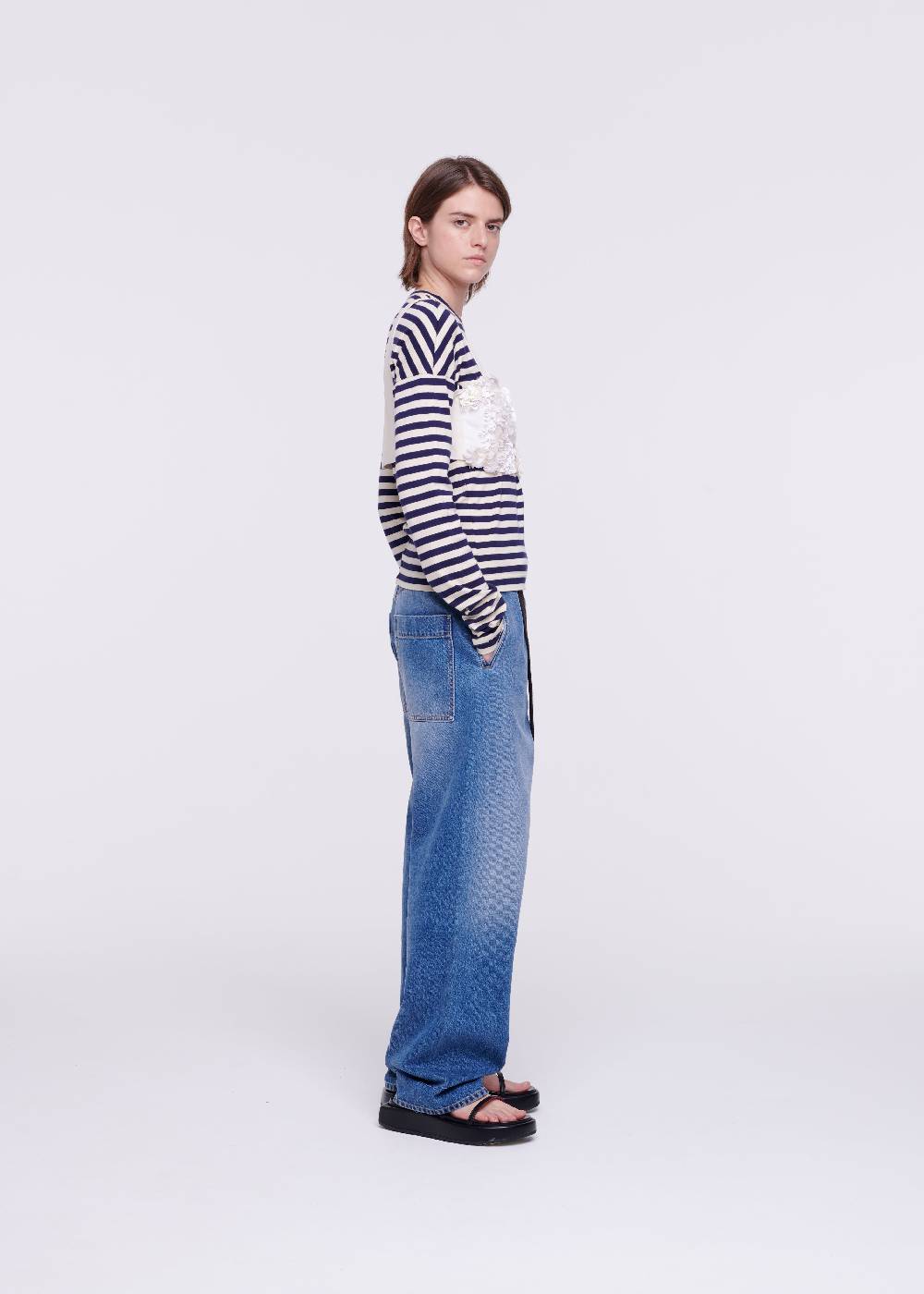 Plan C TOP A BUSTINO CON PAILLETTES COLOR CREMA Negozio