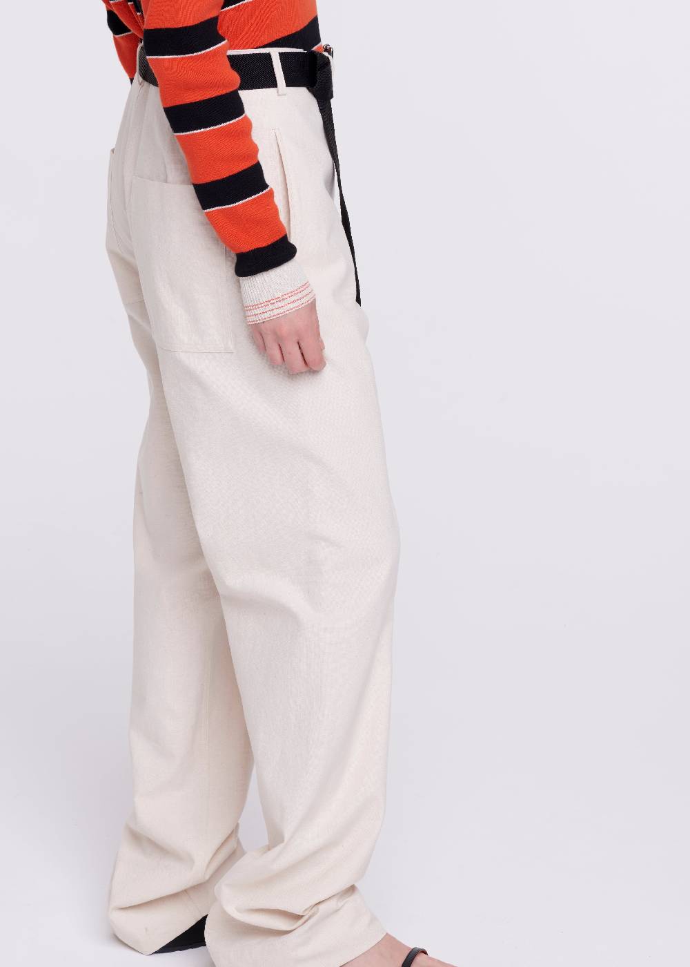 Plan C PANTALONI COLOR CREMA Negozi Online