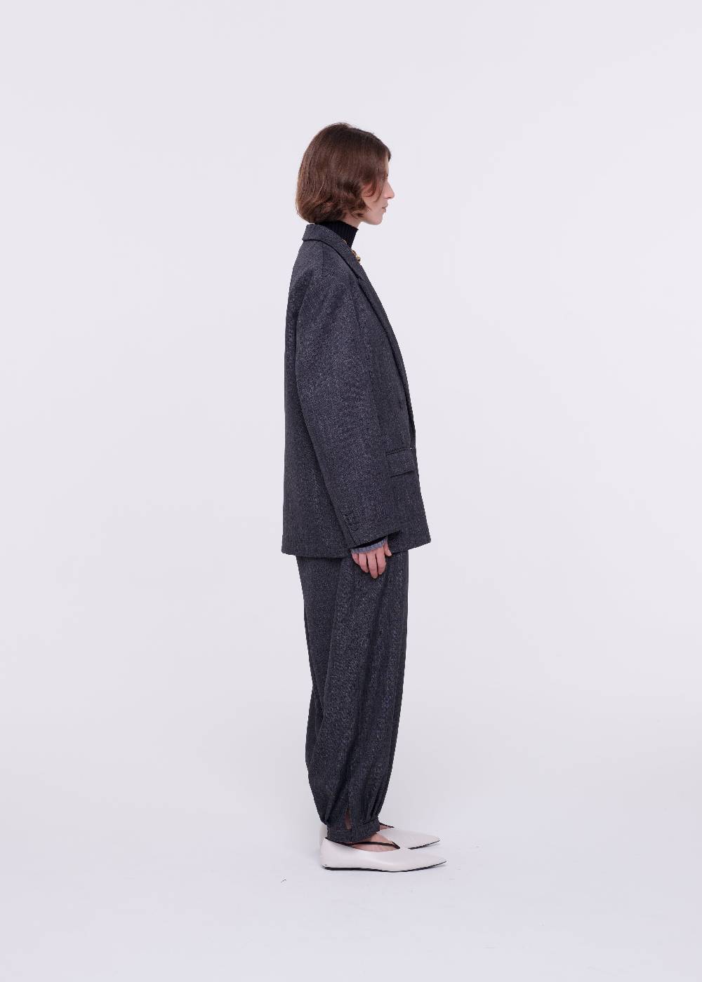 Plan C BLAZER DOPPIOPETTO GRIGIO SCURO Prezzo Ridotto