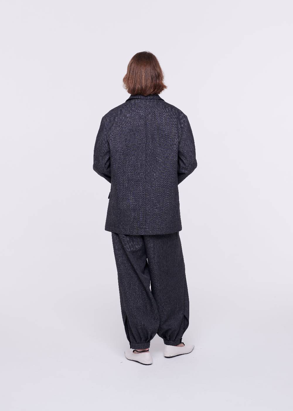 Plan C BLAZER DOPPIOPETTO GRIGIO SCURO Prezzo Ridotto