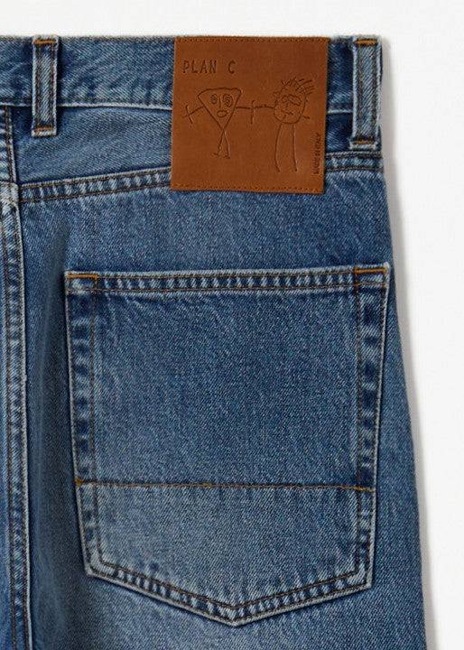 Plan C JEANS ALLA CAVIGLIA A VITA MEDIA Consegna Veloce