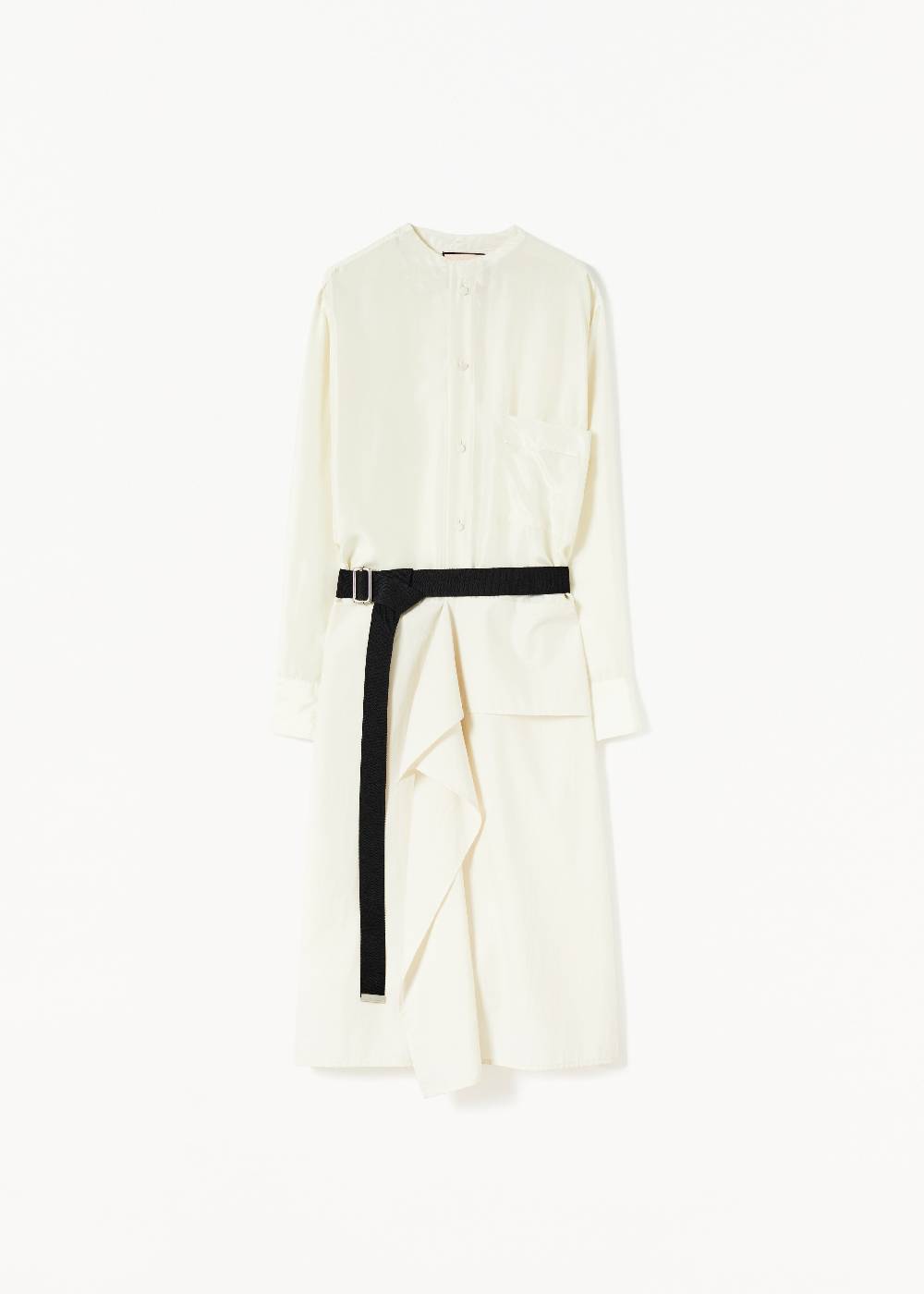 Plan C ABITO MIDI A PANNELLI CON FOULARD Sconto