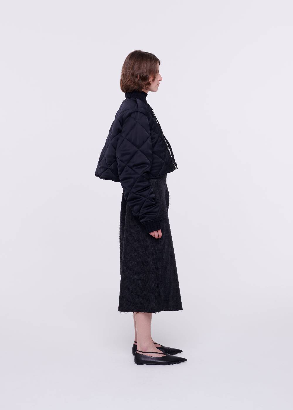 Plan C GIACCA CROPPED TRAPUNTATA Offerta