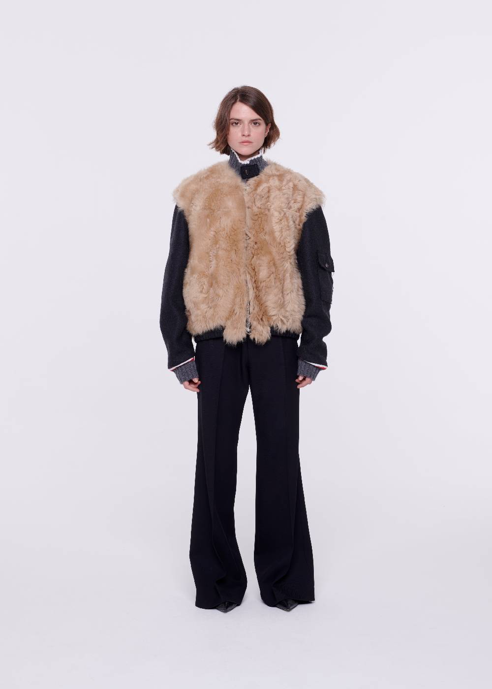 Plan C BOMBER IN MONTONE E LANA Online