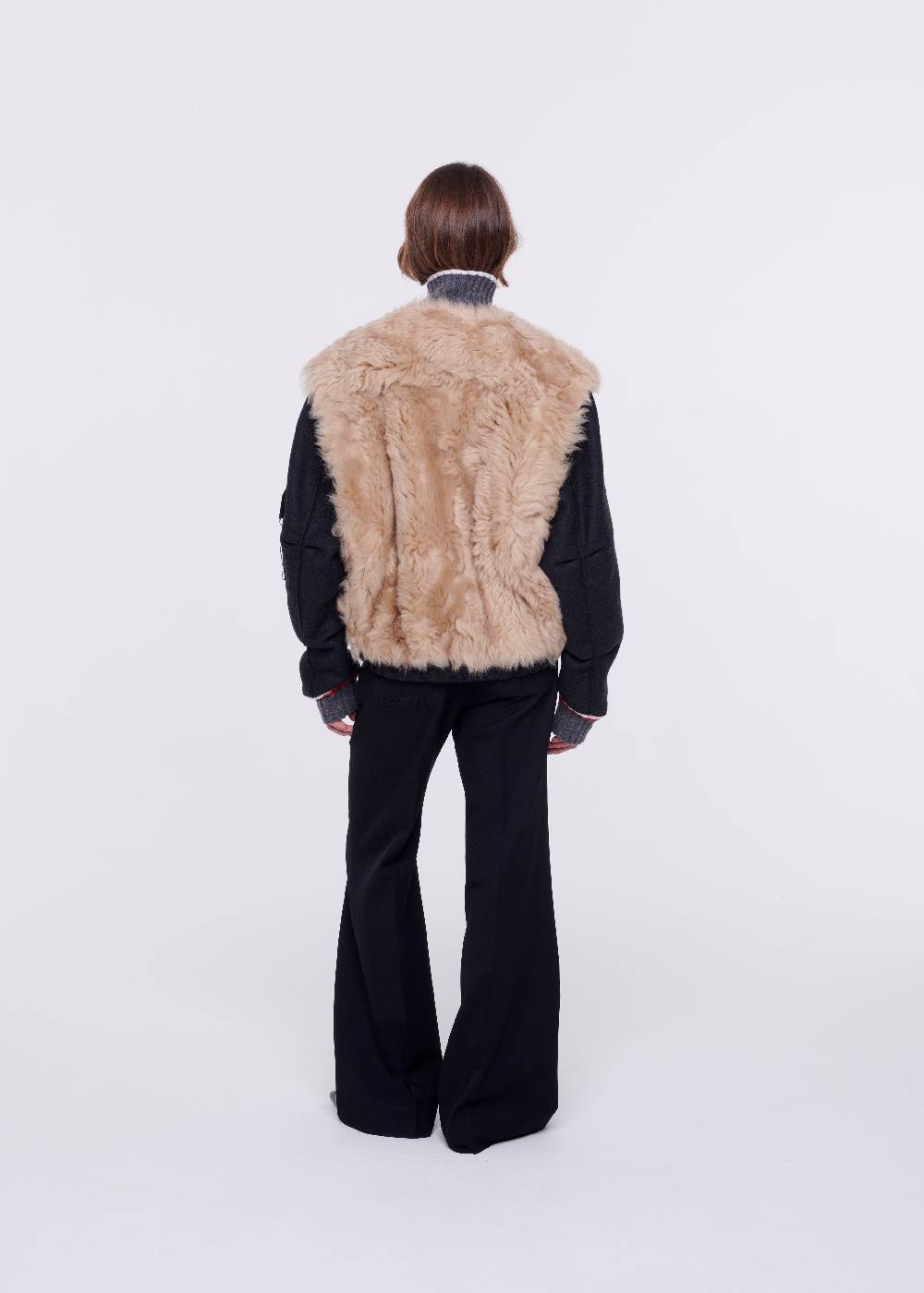 Plan C BOMBER IN MONTONE E LANA Online