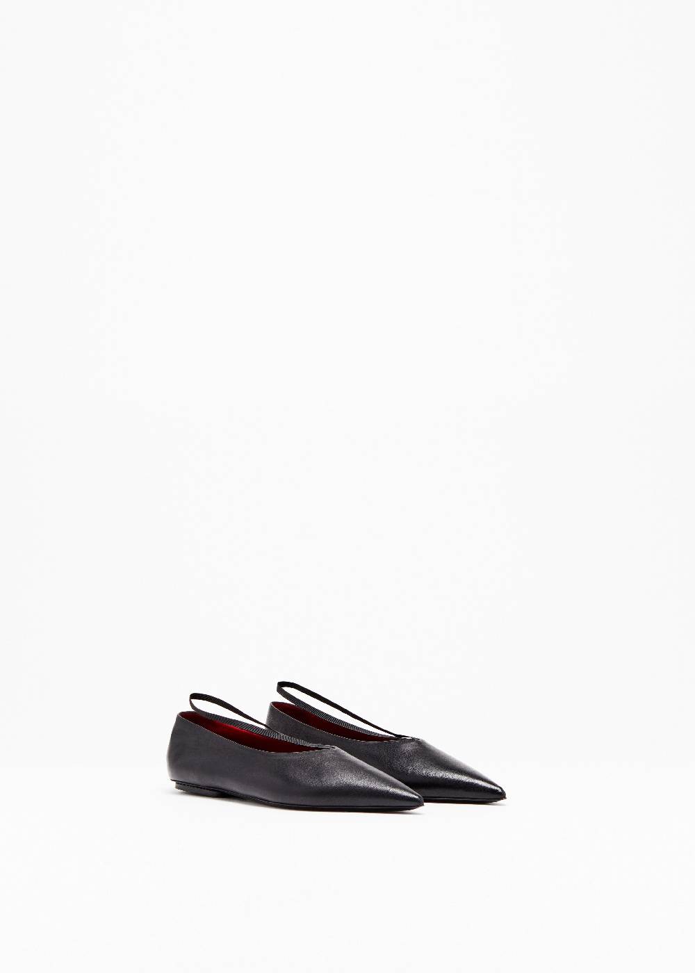 Plan C BALLERINE IN PELLE NERE Outlet