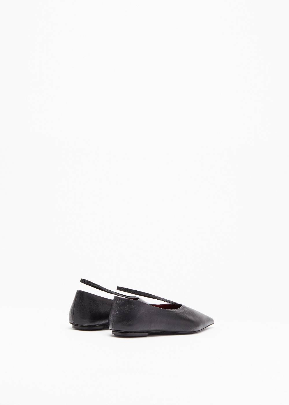 Plan C BALLERINE IN PELLE NERE Outlet