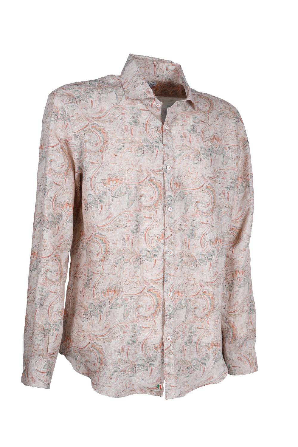 Poggianti Camicia uomo spring summer 24 PISA-60F-202 In Linea