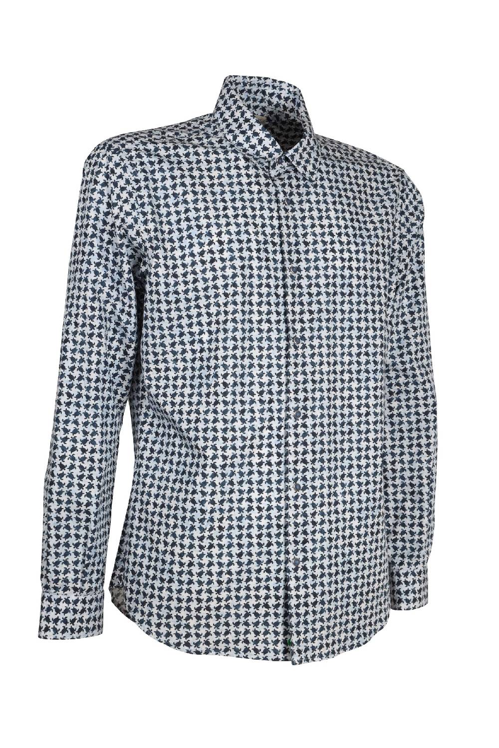 Poggianti Camicia uomo spring summer 24 FIRENZE-66F-114 Nuovo