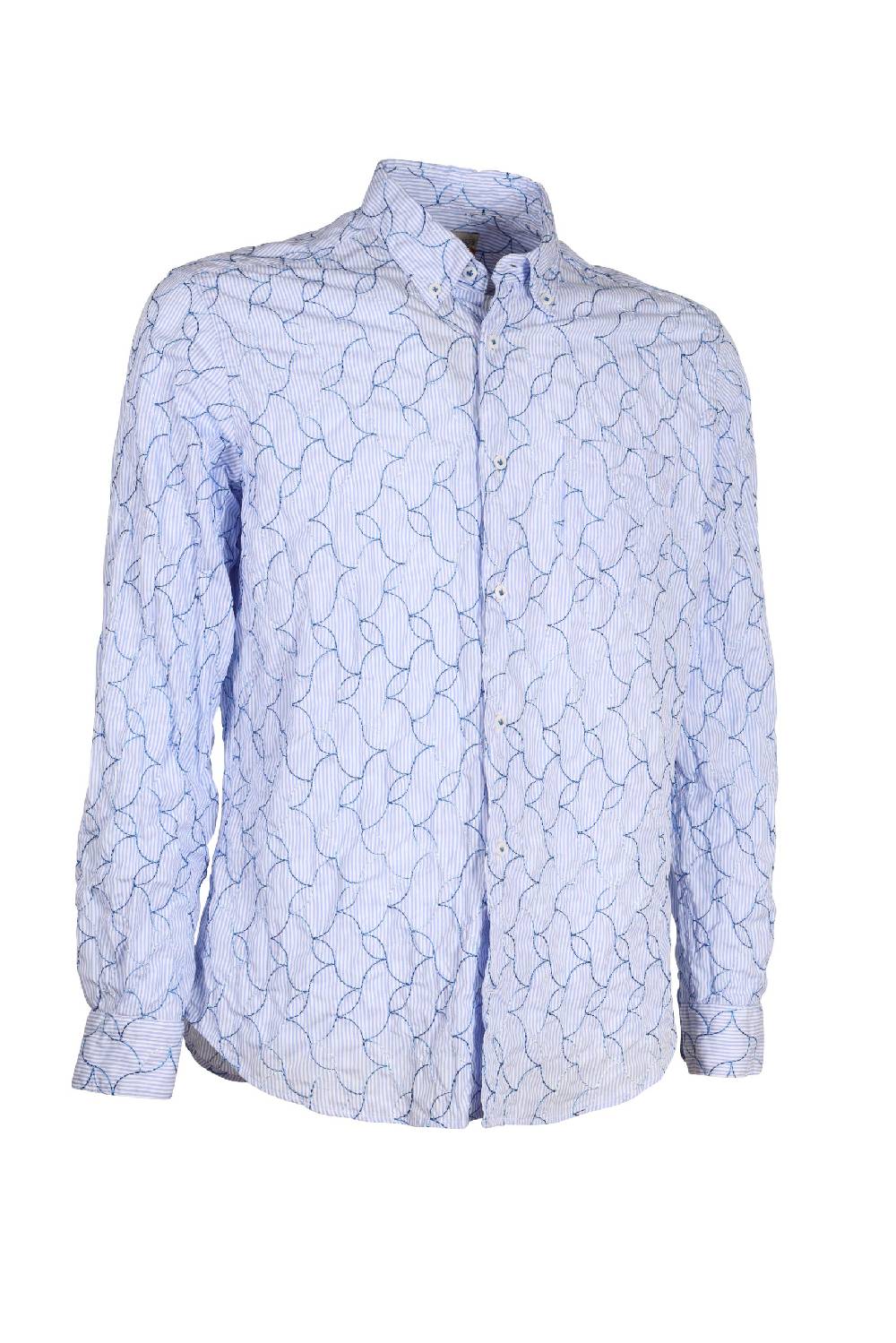 Poggianti Camicia uomo spring summer 24 FIRENZE-64-226 Qualità
