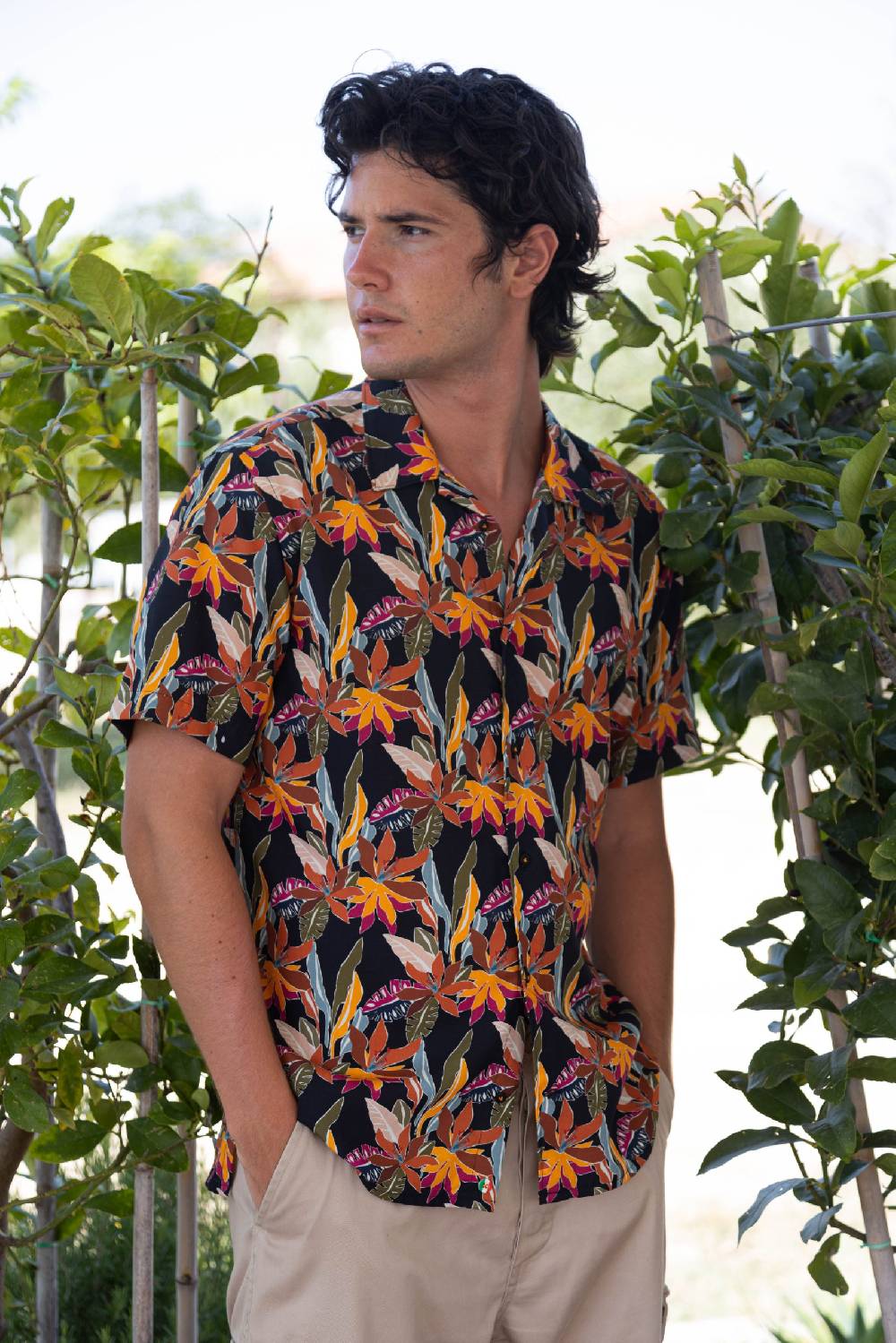 Poggianti Camicia uomo spring summer 24 CAPAVOLI-58-156 Vendita