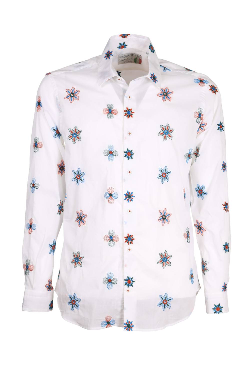 Poggianti Camicia uomo spring summer 24 FIRENZE-66F-248