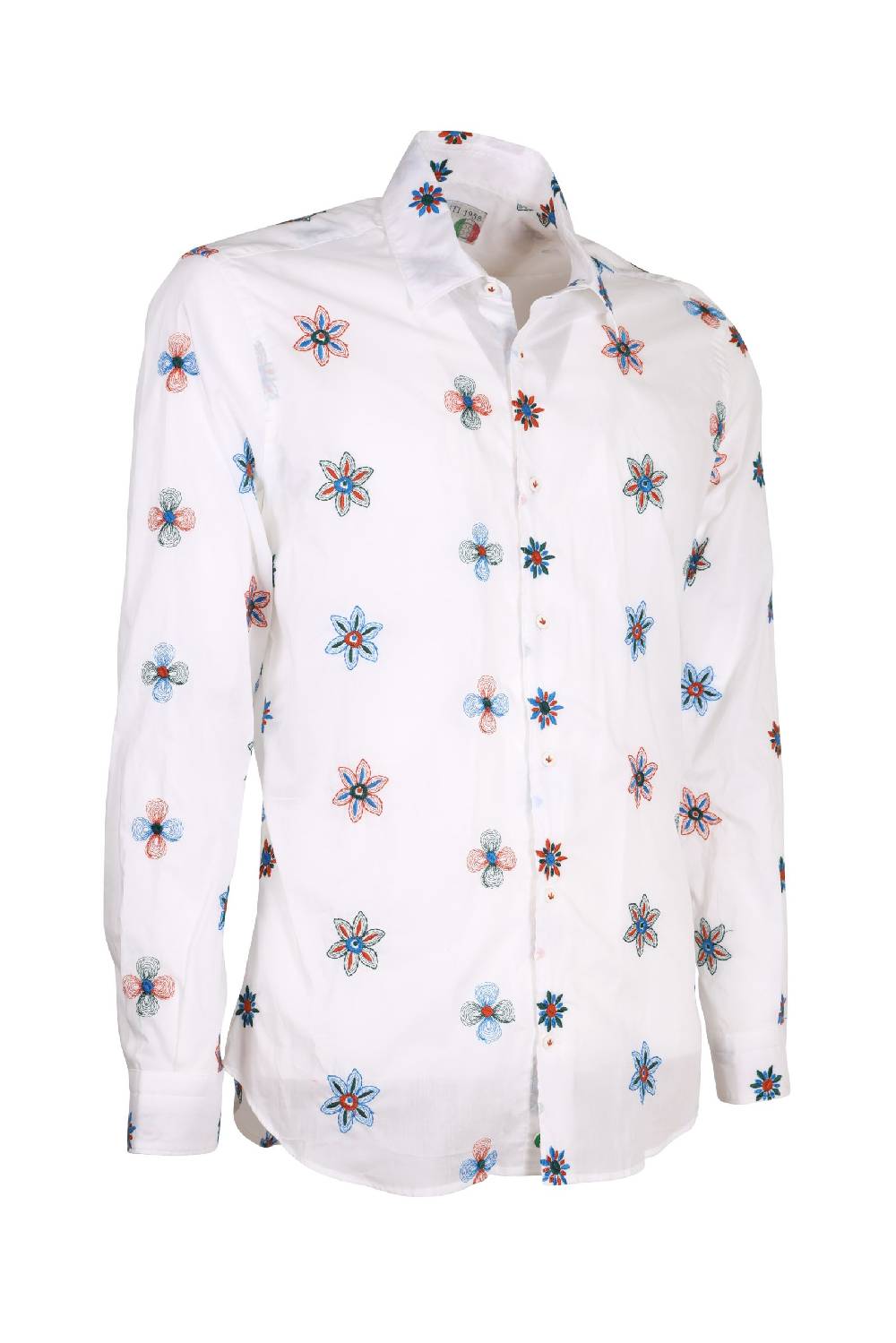 Poggianti Camicia uomo spring summer 24 FIRENZE-66F-248 Promozione