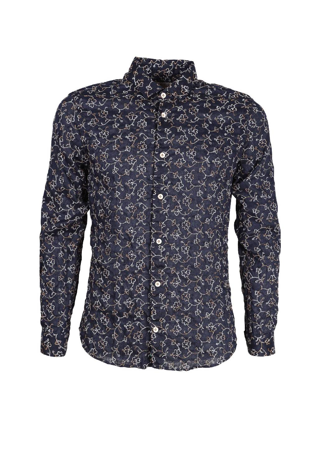 Poggianti Camicia uomo spring summer 24 FIRENZE-73F-233