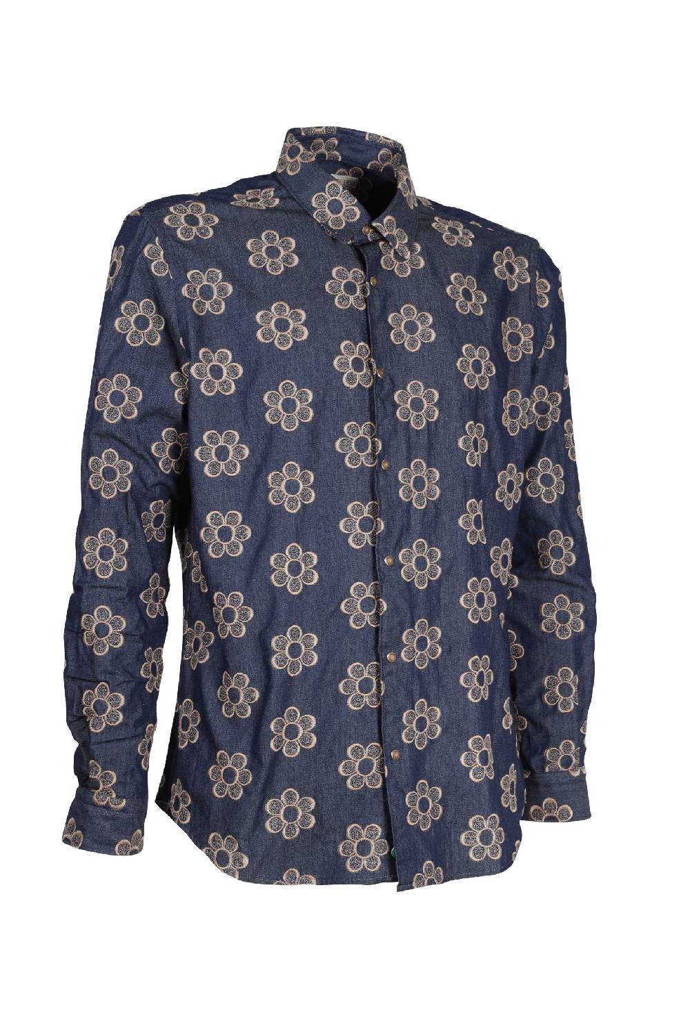 Poggianti Camicia uomo spring summer 24 FIRENZE-66F-236 Negozi Online