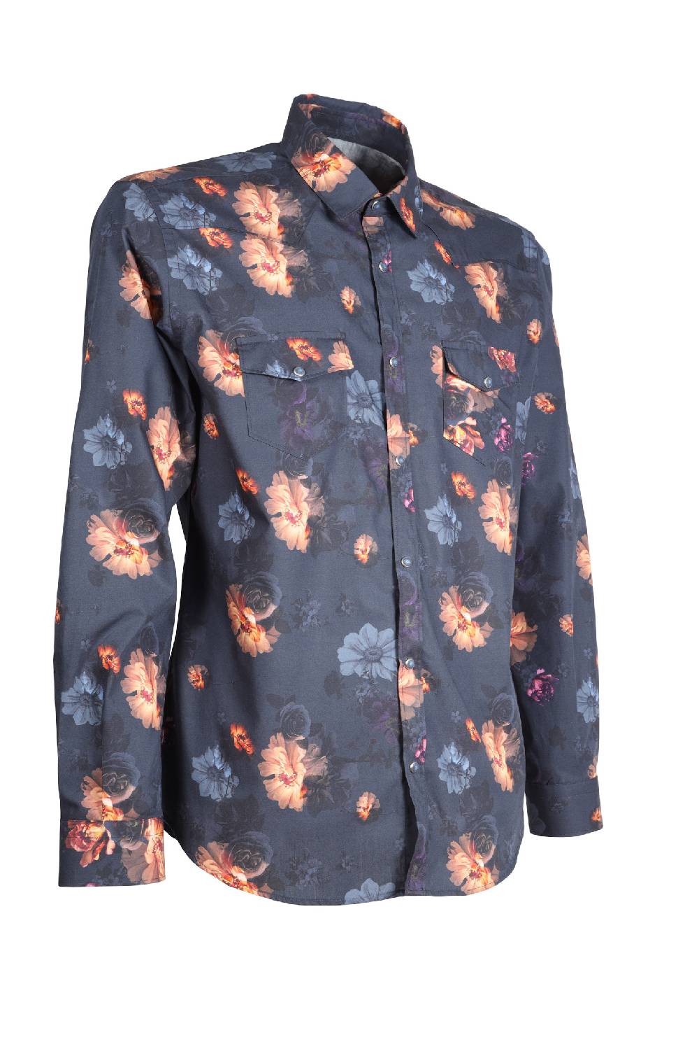 Poggianti Camicia uomo spring summer 24 BUD-73-525 Consegna Veloce